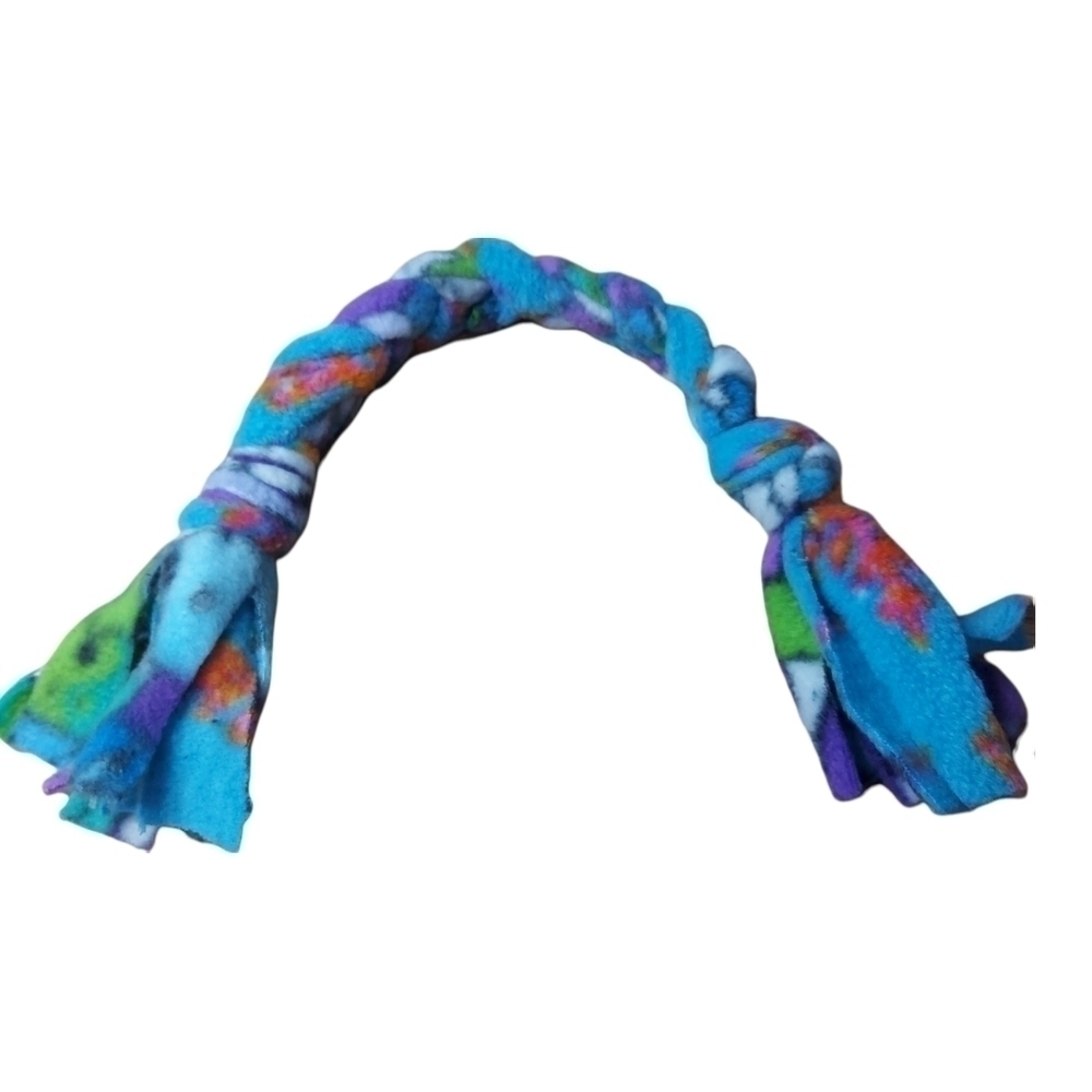 Handcrafted Small/Med Size Dog Tug Toy